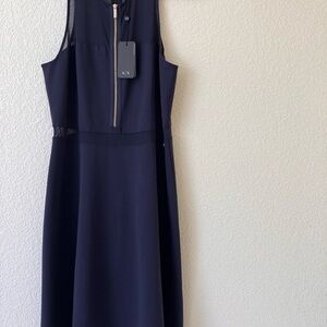 Armani Exchange Blue Dress Large NWT